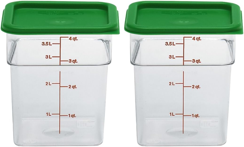Cambro Square Food Storage Container Commercial Grade