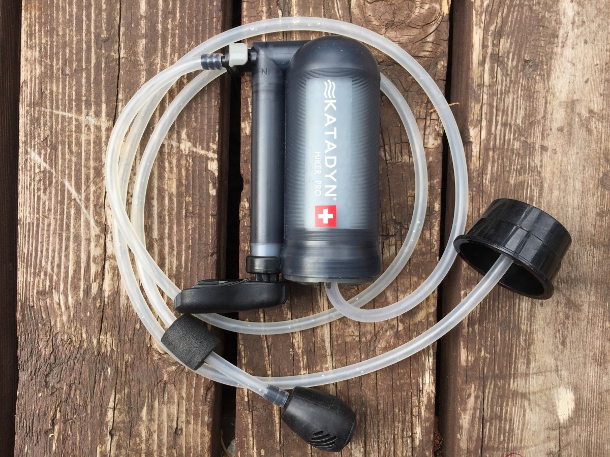 Katadyn Hiker Pro Water Filter for backcountry hiking